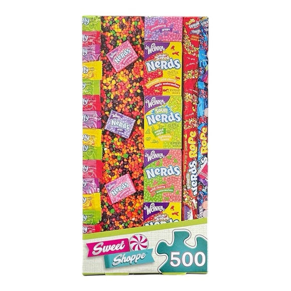 🧩 Sweet Shoppe 500 PCS Puzzle Nerds for Life - Picture 1 of 2